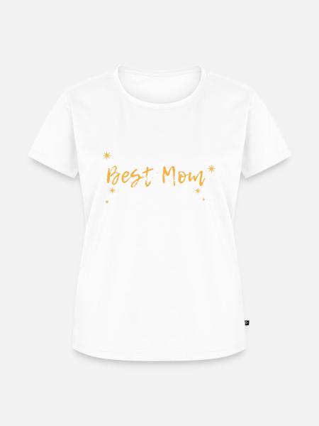 best Mom - Frauen Premium Bio T-Shirt - Weiß