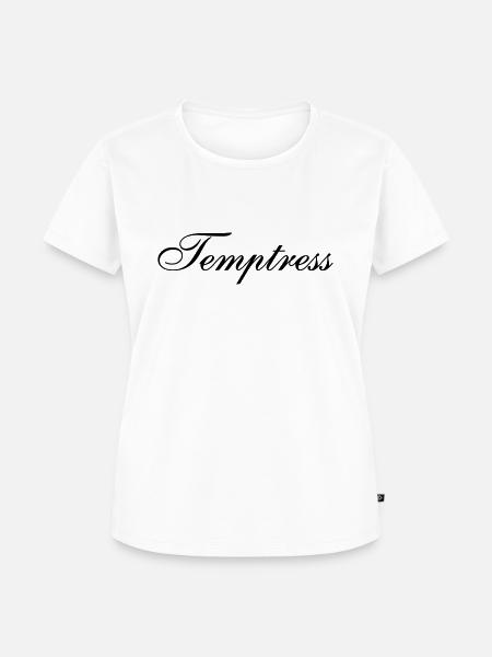 Verführerin - Frauen Premium Bio T-Shirt - Weiß