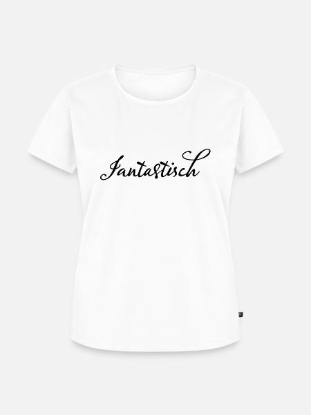 Jan Fantastisch - Frauen Premium Bio T-Shirt - Weiß
