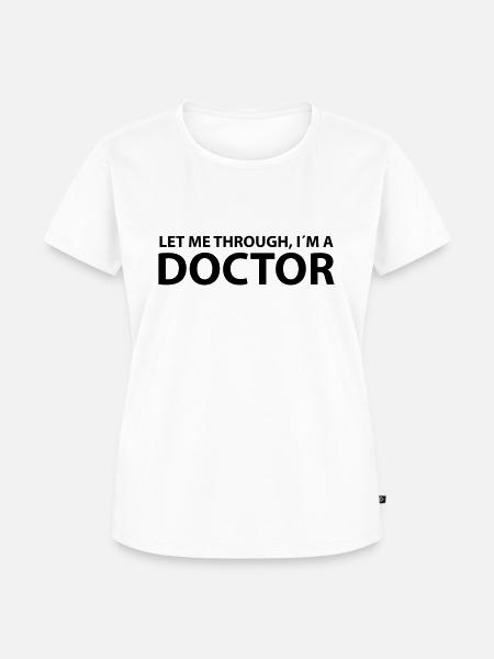 doctor - Frauen Premium Bio T-Shirt - Weiß