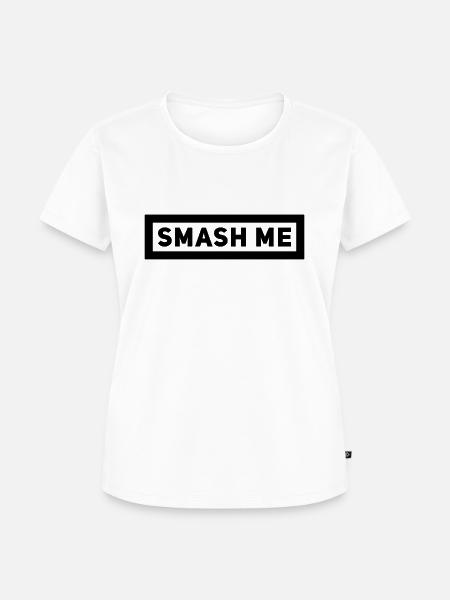 Smash - Frauen Premium Bio T-Shirt - Weiß