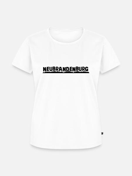 Neubrandenburg - Frauen Premium Bio T-Shirt - Weiß