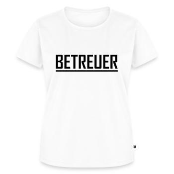 Betreuer - Frauen Premium Bio T-Shirt - Weiß - Vorne - AI Model Female 172 dark (172cm)