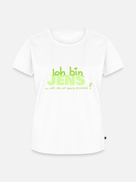 Jens - Frauen Premium Bio T-Shirt - Weiß