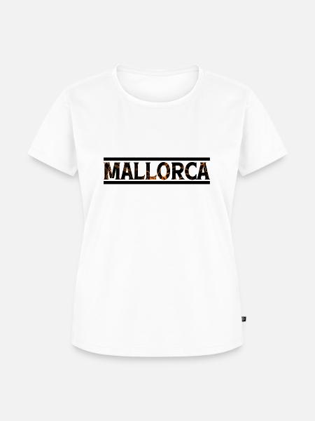 Mallorca blitz - Frauen Premium Bio T-Shirt - Weiß