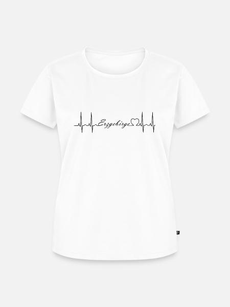 Erzgebirge - Frauen Premium Bio T-Shirt - Weiß