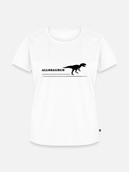 Allosaurus 1.1 - Frauen Premium Bio T-Shirt - Weiß