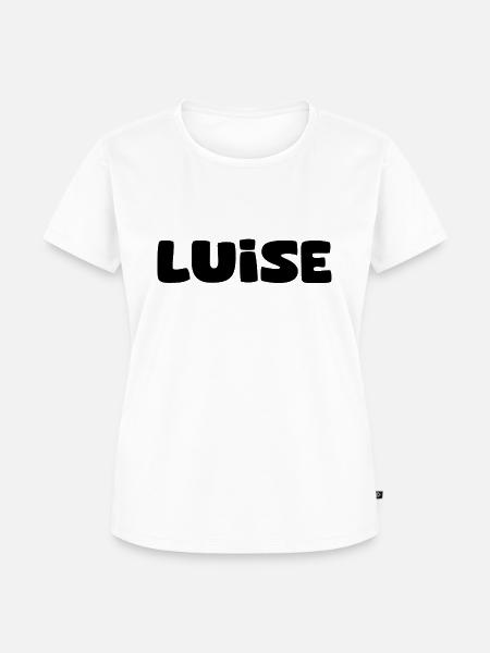 Name - Luise - Frauen Premium Bio T-Shirt - Weiß