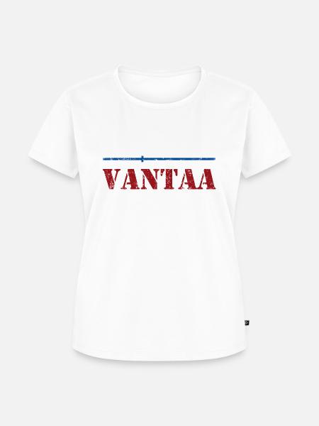 Vantaa - Frauen Premium Bio T-Shirt - Weiß