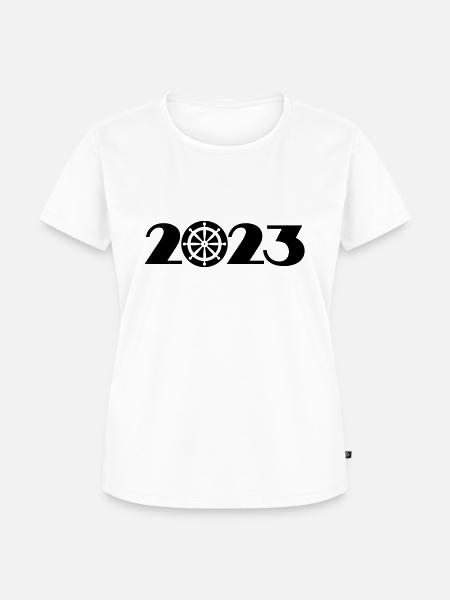 Seefahrt 2023 - Frauen Premium Bio T-Shirt - Weiß
