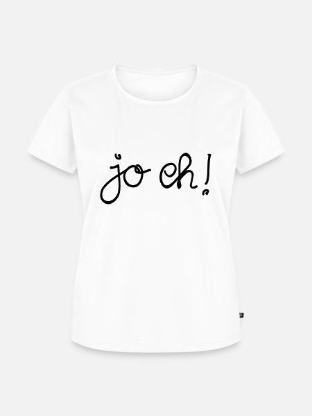 ja eh! - Frauen Premium Bio T-Shirt - Weiß