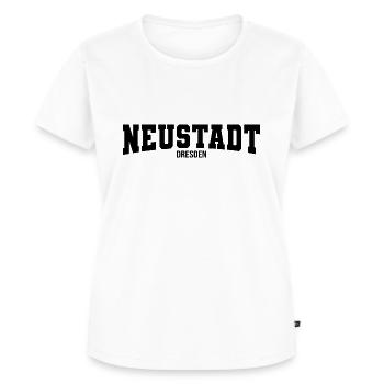Neustadt Stadtteil Dresden Nicki - Frauen Premium Bio T-Shirt - Weiß - Vorne - AI Model Female 172 dark (172cm)