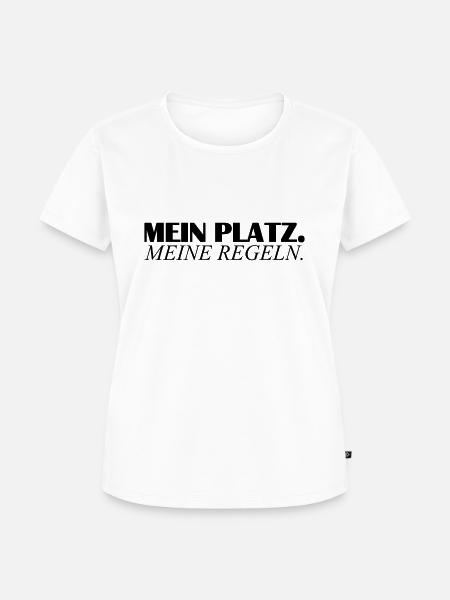 mein platz - Frauen Premium Bio T-Shirt - Weiß
