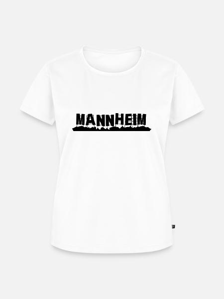 Mannheim - Frauen Premium Bio T-Shirt - Weiß