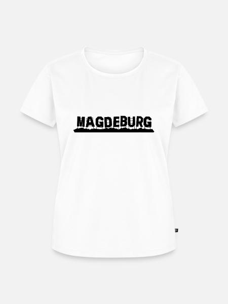 Magdeburg - Frauen Premium Bio T-Shirt - Weiß