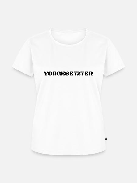 Vorgesetzter - Frauen Premium Bio T-Shirt - Weiß