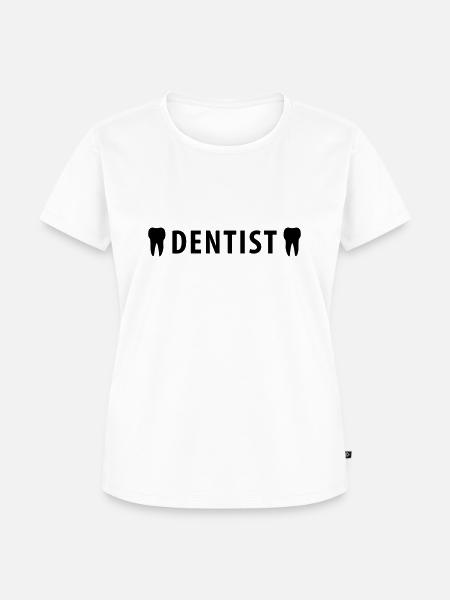 Dentist - Frauen Premium Bio T-Shirt - Weiß