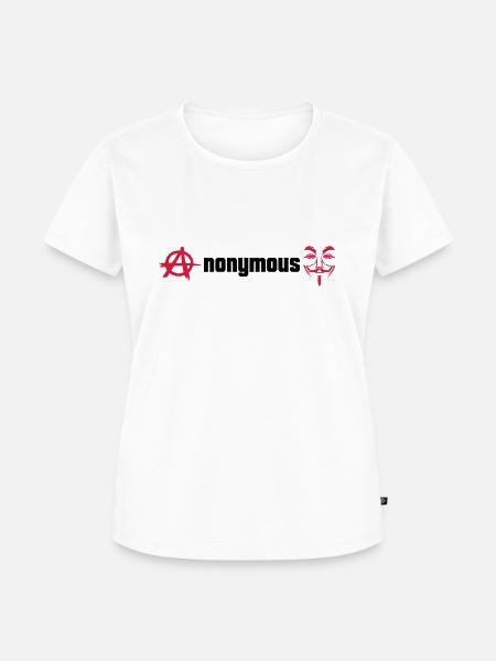 Anonymous - Frauen Premium Bio T-Shirt - Weiß