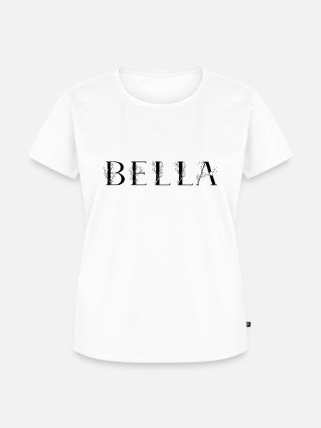 Name - Bella - Frauen Premium Bio T-Shirt - Weiß