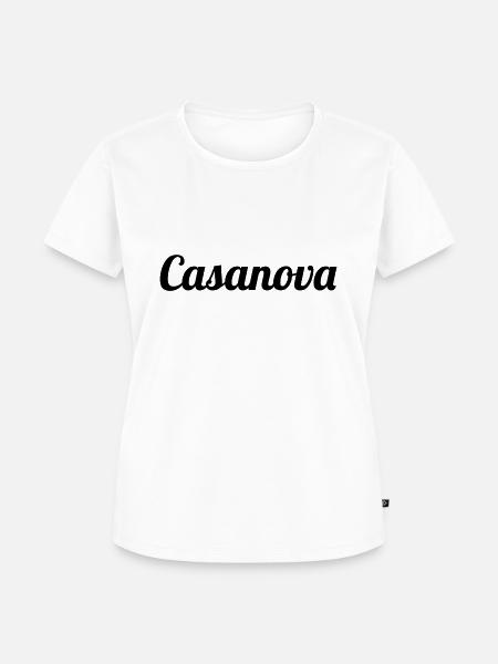 Casanova - Frauen Premium Bio T-Shirt - Weiß