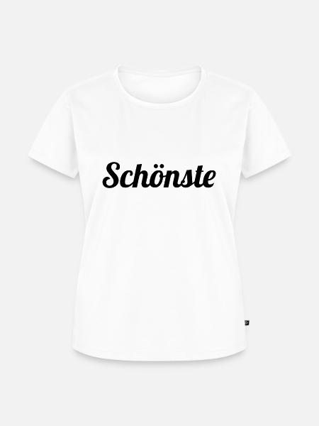 Schönste - Frauen Premium Bio T-Shirt - Weiß
