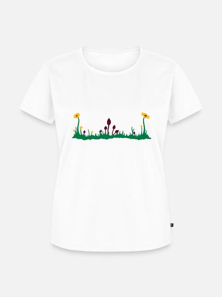 magic mushroom - Frauen Premium Bio T-Shirt - Weiß