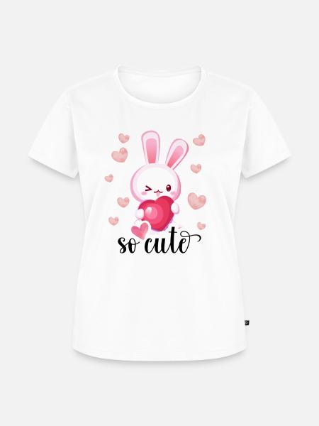 DU BIST SO SÜß - Frauen Premium Bio T-Shirt - Weiß
