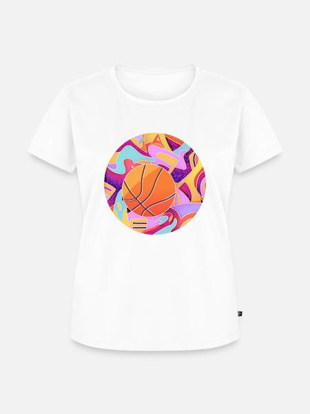 Basketball - Frauen Premium Bio T-Shirt - Weiß