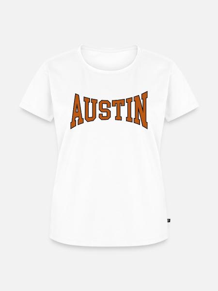 Austin - Frauen Premium Bio T-Shirt - Weiß