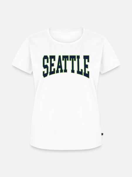 Seattle - Frauen Premium Bio T-Shirt - Weiß