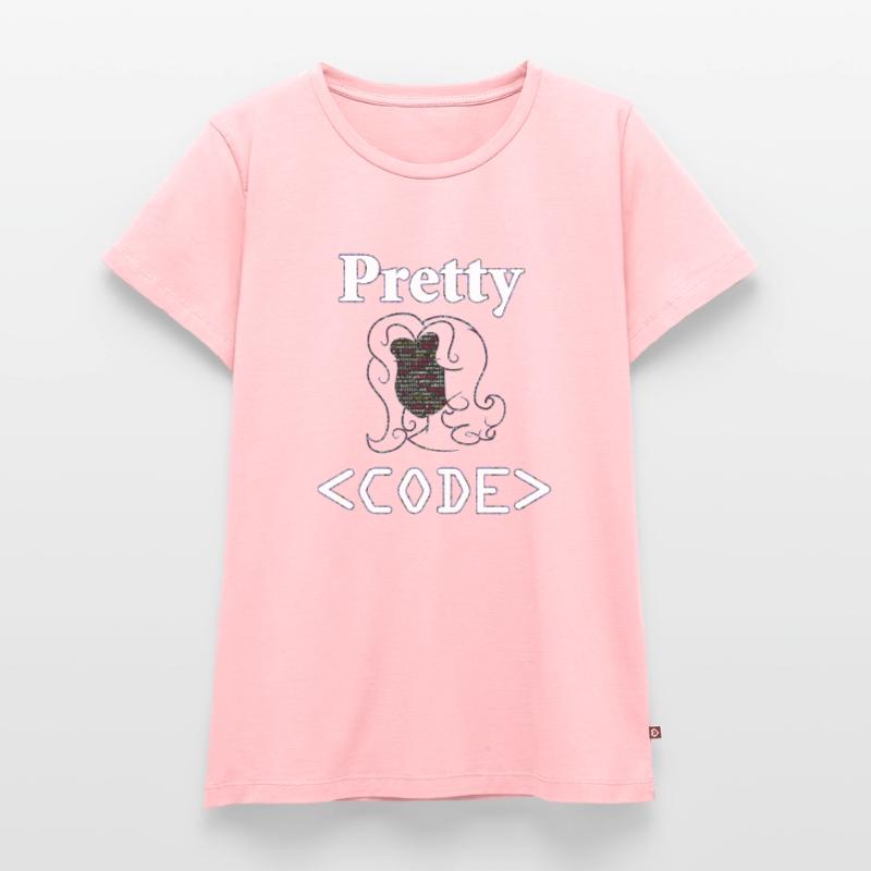 Programmierer, Pretty Code, Geschenk Frauen Premium Bio T-Shirt