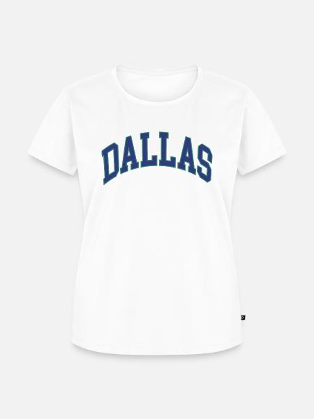 Dallas - Frauen Premium Bio T-Shirt - Weiß