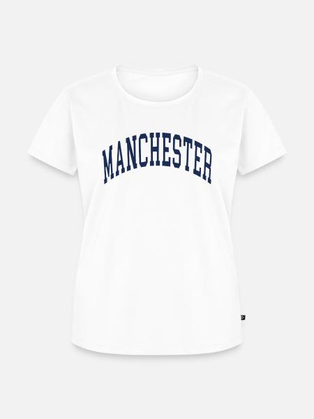 Manchester - Frauen Premium Bio T-Shirt - Weiß