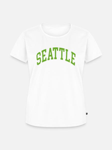 Seattle - Frauen Premium Bio T-Shirt - Weiß