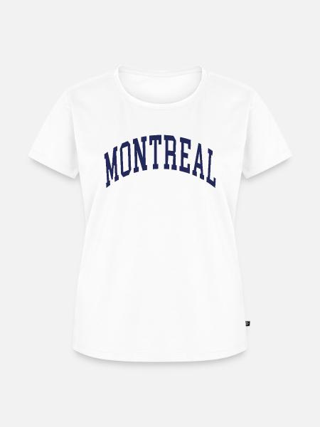Montreal - Frauen Premium Bio T-Shirt - Weiß