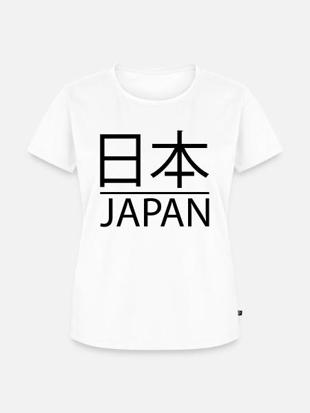 Japan Kanji - Frauen Premium Bio T-Shirt - Weiß