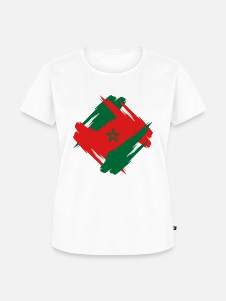 Design Marokko - Frauen Premium Bio T-Shirt - Weiß