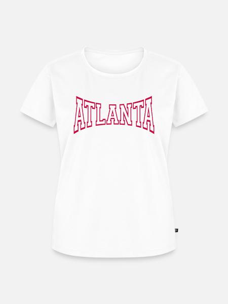Atlanta - Frauen Premium Bio T-Shirt - Weiß