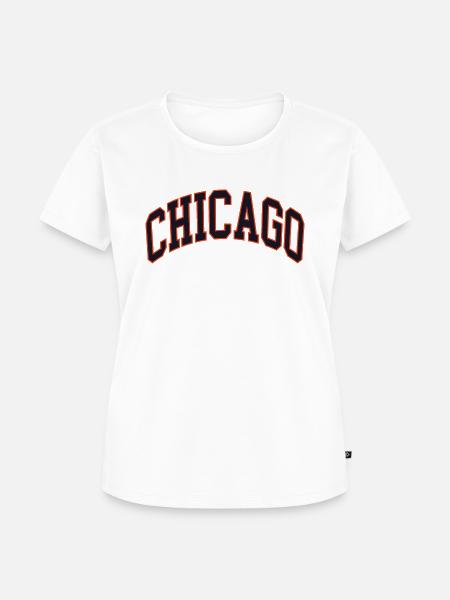 Chicago - Frauen Premium Bio T-Shirt - Weiß