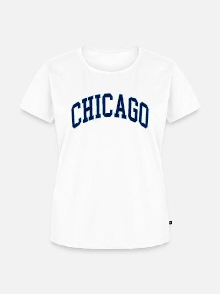 Chicago - Frauen Premium Bio T-Shirt - Weiß
