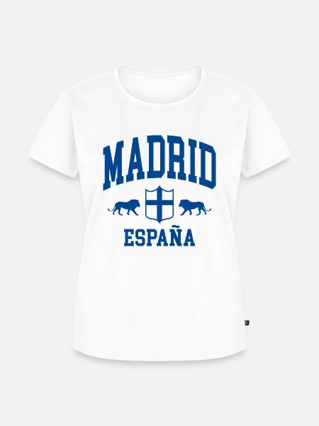 Madrid - Frauen Premium Bio T-Shirt - Weiß