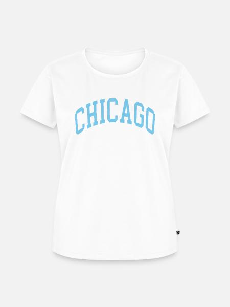 Chicago - Frauen Premium Bio T-Shirt - Weiß