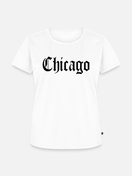 Chicago - Frauen Premium Bio T-Shirt - Weiß