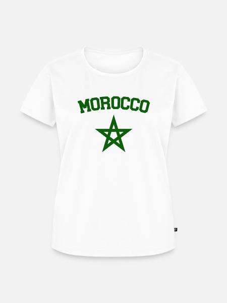 Marokko - Frauen Premium Bio T-Shirt - Weiß
