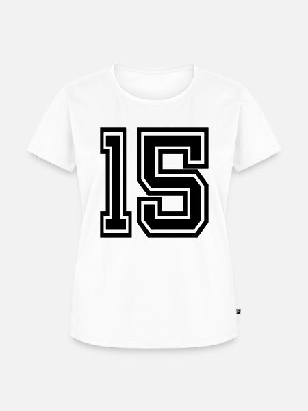 15 - Frauen Premium Bio T-Shirt - Weiß