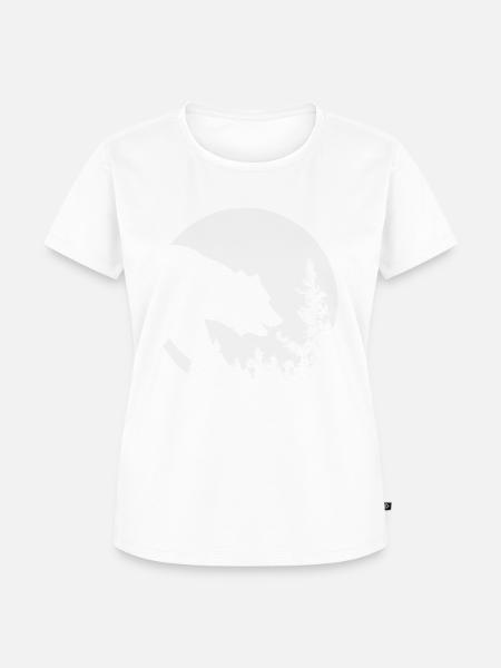 großer Bär - Frauen Premium Bio T-Shirt - Weiß