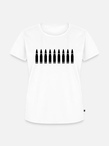 PATRONEN - Frauen Premium Bio T-Shirt - Weiß