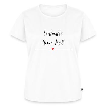 Soulmates Never Part - Women's Premium Organic T-shirt - white - Front - AI Model Female 172 dark (172cm)