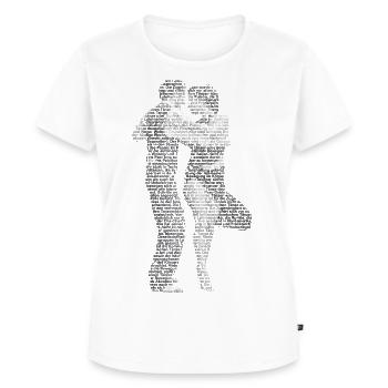 danse latine - T-shirt Premium bio Femme - blanc - Devant - AI Model Female 172 dark (172cm)