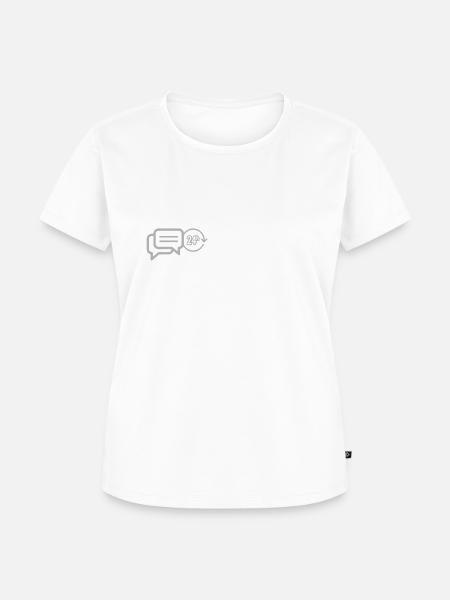 Social - Frauen Premium Bio T-Shirt - Weiß